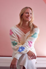 flower power cardigan