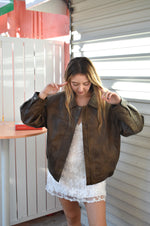 Oaks leather jacket