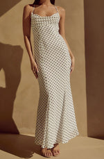 Dotty and Draped Maxi