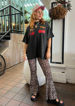 By Frankie Black Cherry T-Shirt Cotton