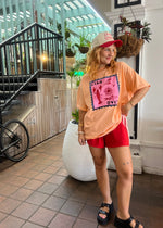 By Frankie Ciao Seafood Lunch Orange Tee