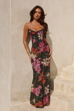 MONET MAXI DRESS - CATARINA BLACK