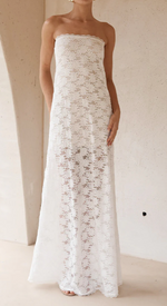 The Angelic strapless Maxi