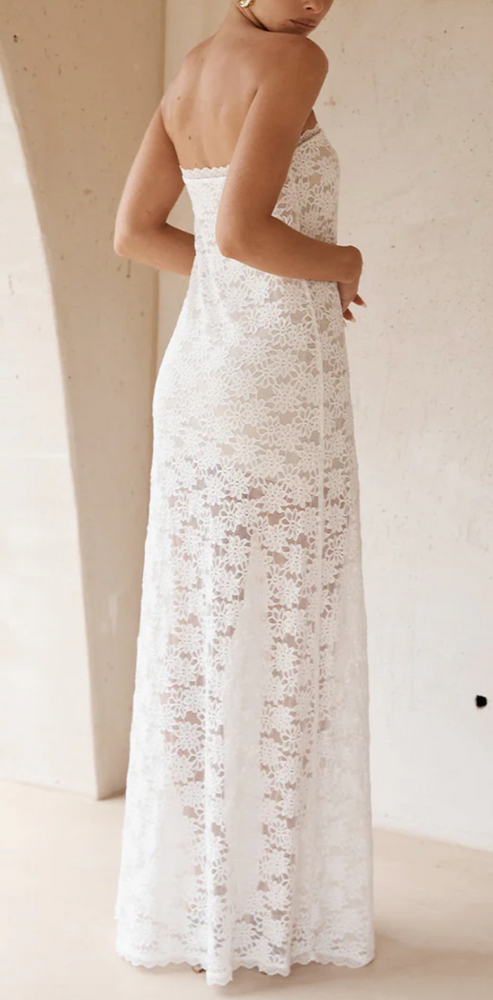 The Angelic strapless Maxi