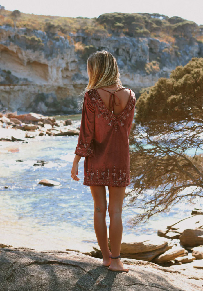 Hendrix Tunic - Rust