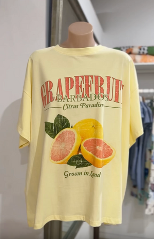 By frankie Yellow Grapefruit Tee