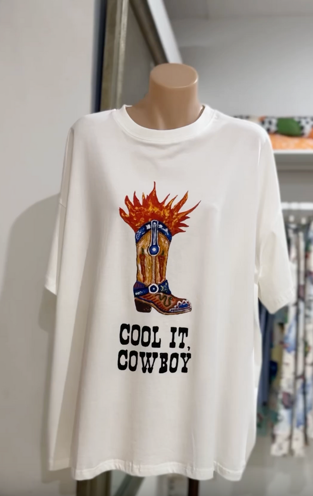 By frankie Cool it cowboy Tee