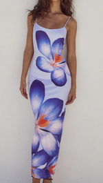 Violet petal dress