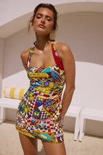 AERA MINI DRESS - PHAEDRA PRINT