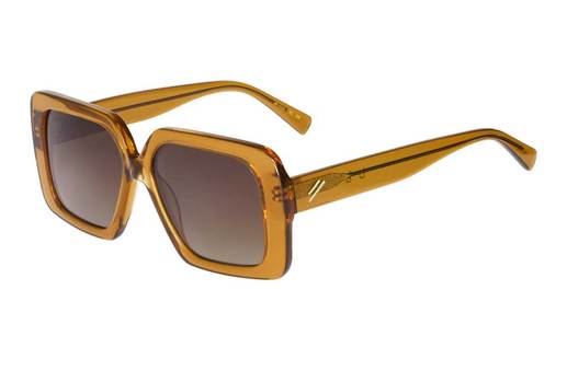 Bask "Lola" Sunglasses - Crystal Toffee/Brown Gradient Polarised