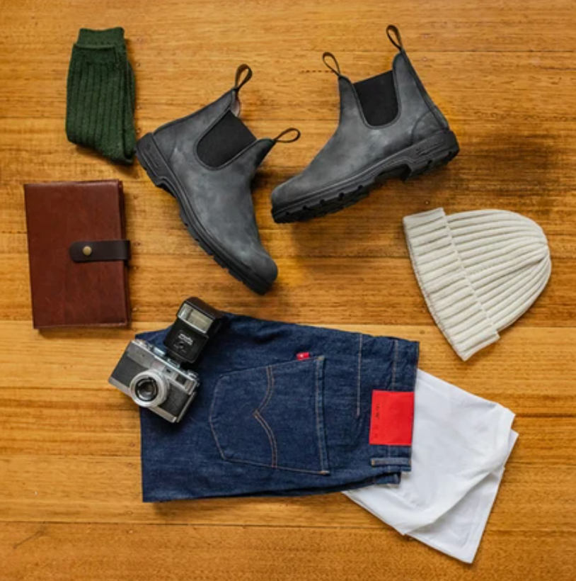 Women s Classics Rustic Black 587 Blundstone