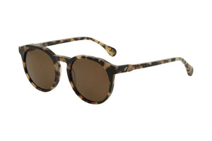 SHEYD Sunglasses - Beige Tort/Brown Polarised