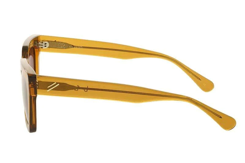SOL Sunglasses - Crystal Toffee/Brown Gradient Polarised
